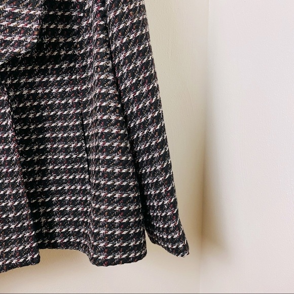 Women Coldwater Creek. Jacket. Black/White/Burgundy. Sz 20/22. - Picture 4 of 15